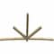 Ekena Millwork Alberta Rough Sawn Timber Gable Bracket, Douglas Fir, 108"W x 72"H x 4"D x 4"F, 16/12 Pitch GBW108X72X0404ALB00RDF - alternate 5